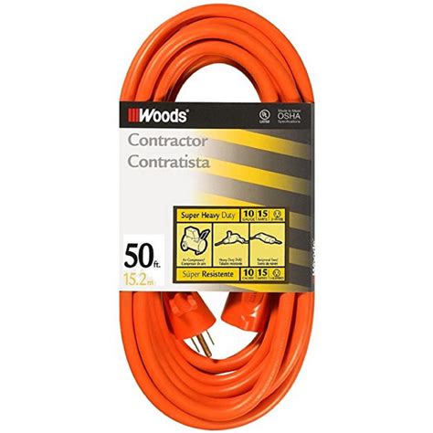 It is flexible and durable, can be used indoor or outdoor. . Home depot extension cords heavy duty